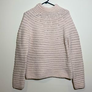 VINTAGE GAP Luxury Cream Sweater Lambs Wool + Angora